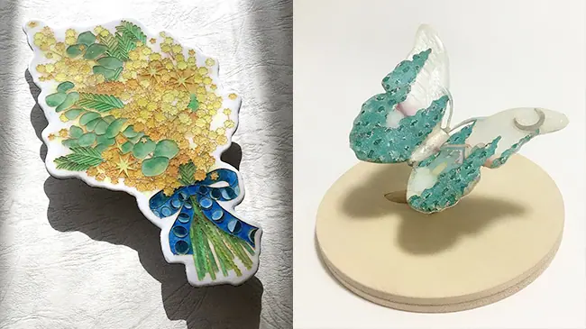 ミニコークリート　飾り　現代アート ミニキャンバスにモダンアート！ | 絵画教室 Atelier cocolabo