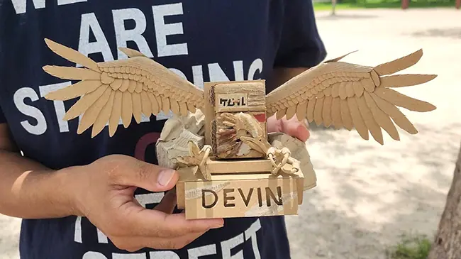 第28回 ダンボール作家・だんぼさんの妙技で降臨する鷲│ケムール